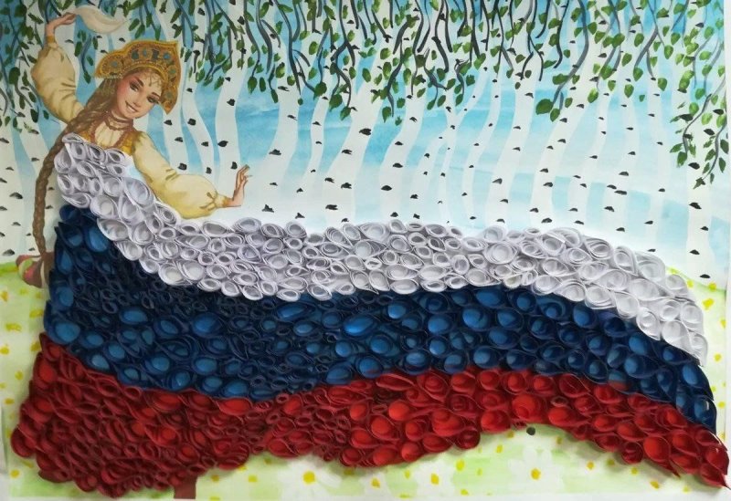 Поделки ко Дню России в детском