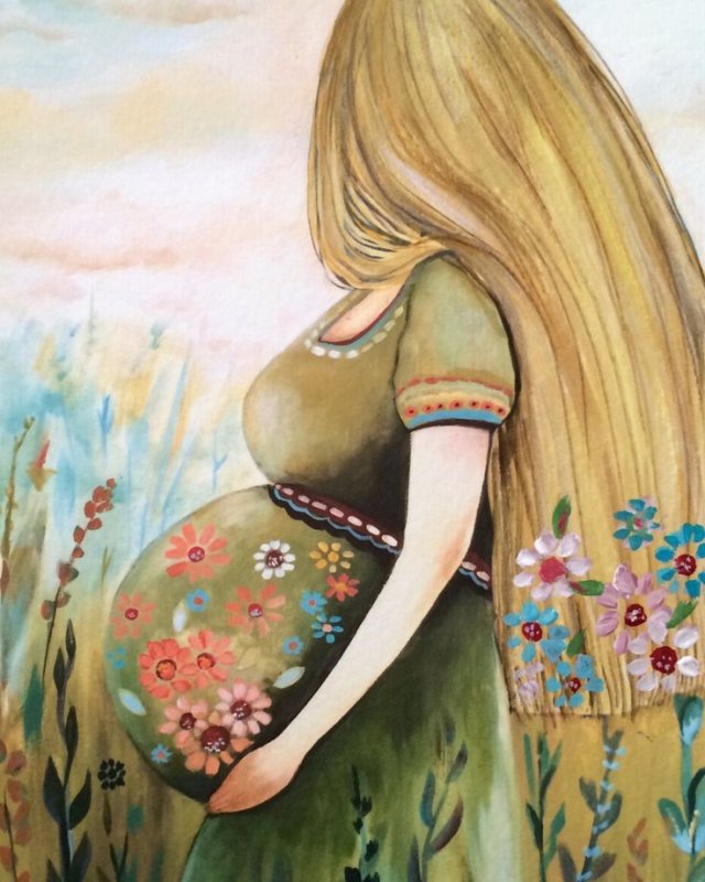 Claudia Tremblay картины мать