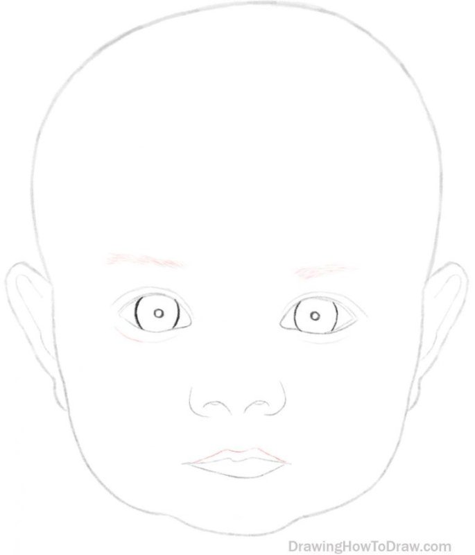 Лицо для рисования