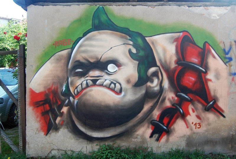 Граффити Dota 2