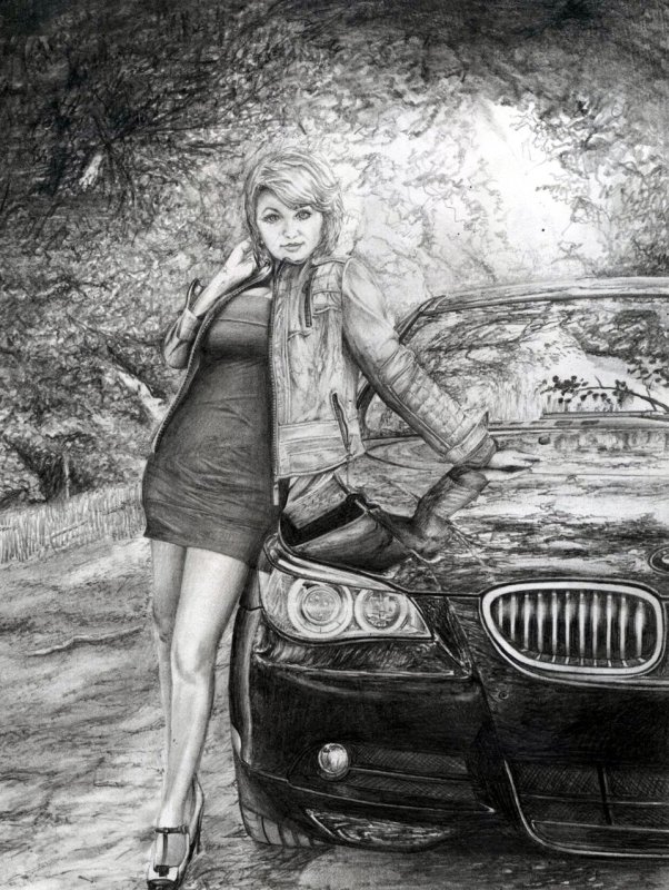 Автомобиль рисунок