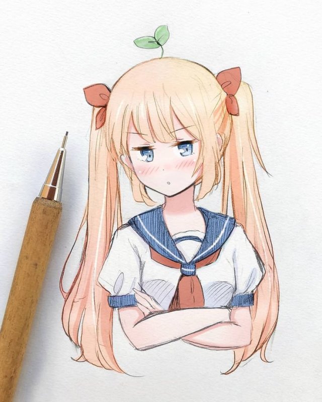 Цундере с хвостиками