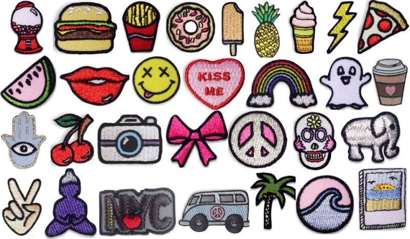 патчи на одежду