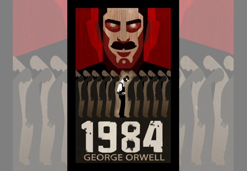 1984 Джордж Оруэлл Мем