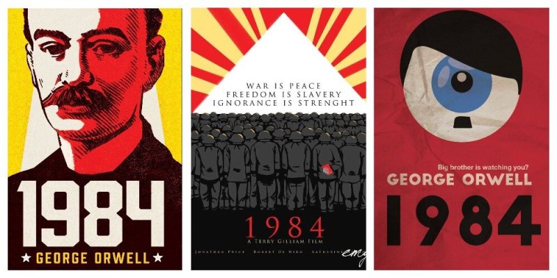 Иллюстрации к роману 1984 Джордж Оруэлл