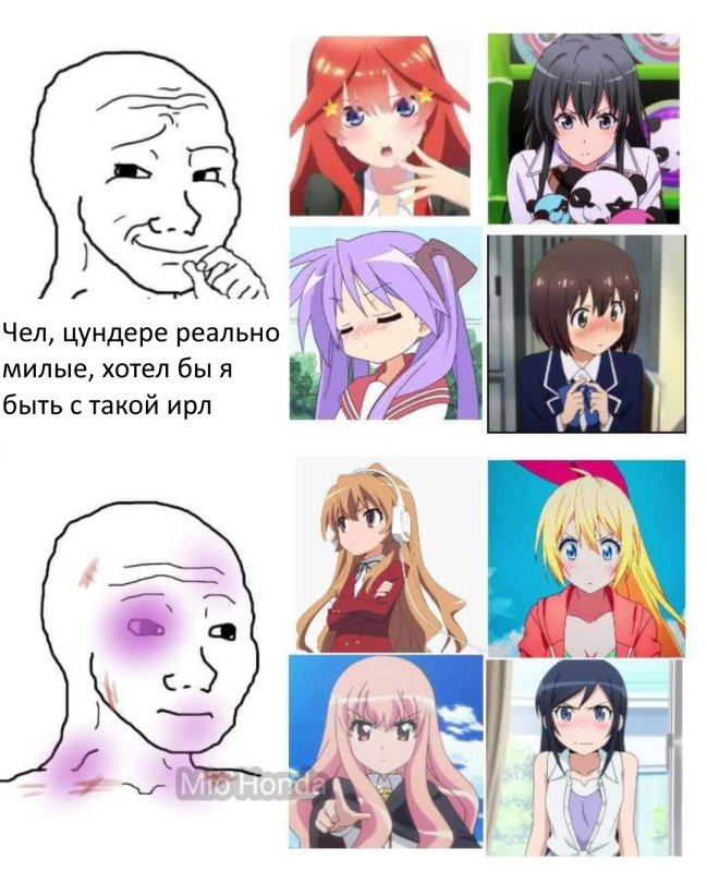 Цундере Яндере кудере