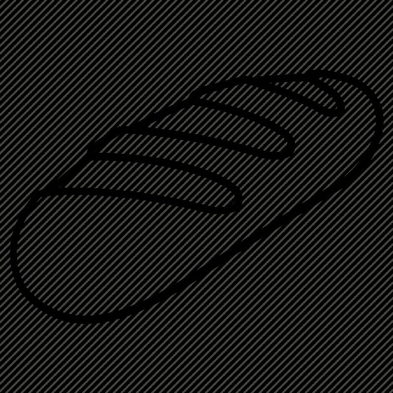 Батон раскраска для детей