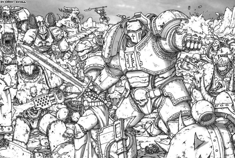 Warhammer 40k Астартес