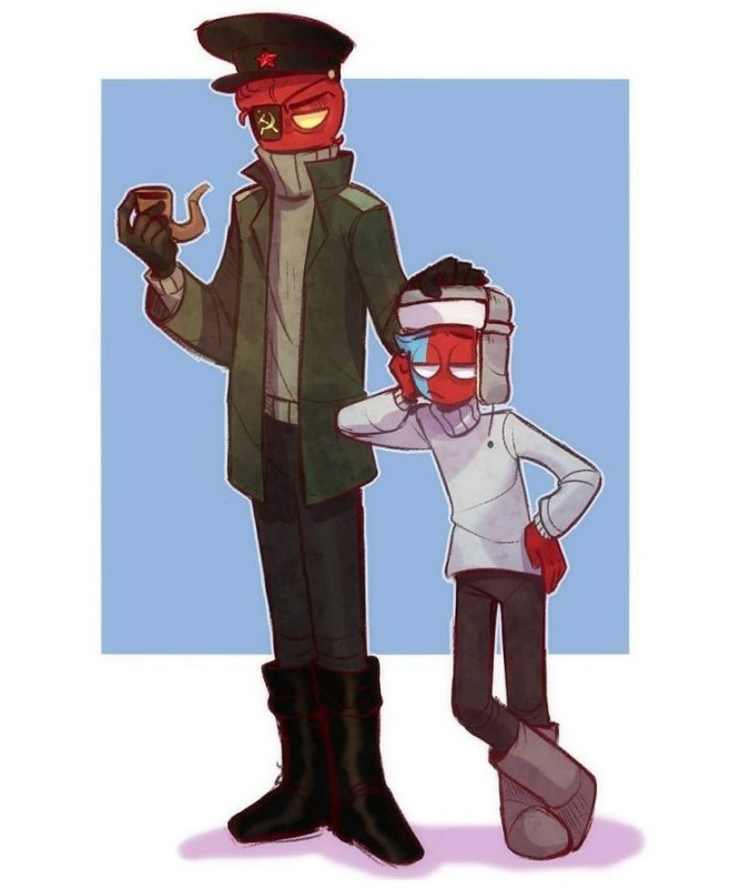 РСФСР И СССР Countryhumans шип