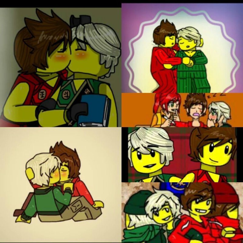 Лего Ниндзяго Ллойд и Кай
