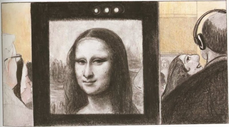 Рафаэль рисунок Джоконды