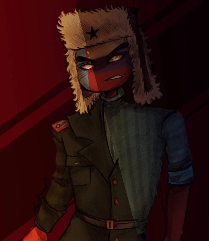 СССР И РСФСР Countryhumans