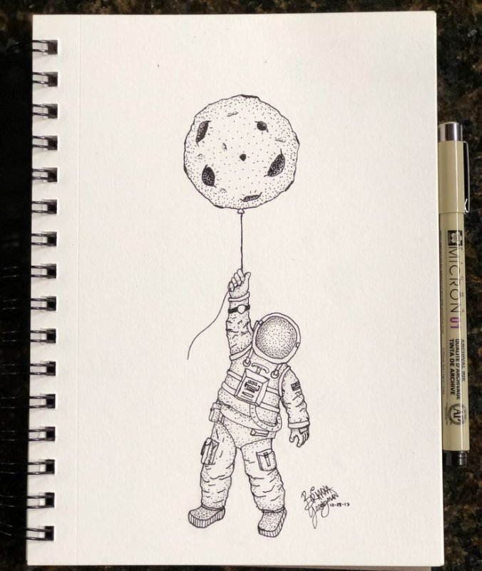 Космонавт скетч