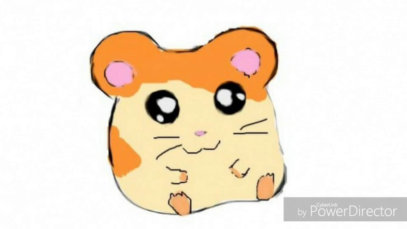 Рисунок хомяка для срисовки