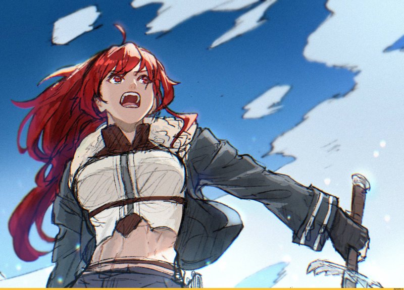 воительница аниме