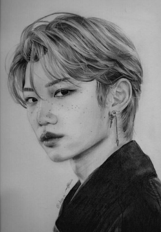 Феликс Stray Kids арт