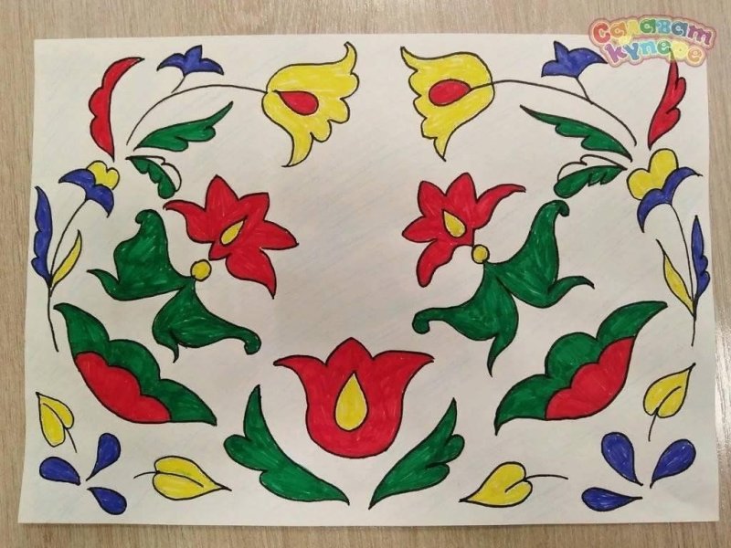 Татарский орнамент