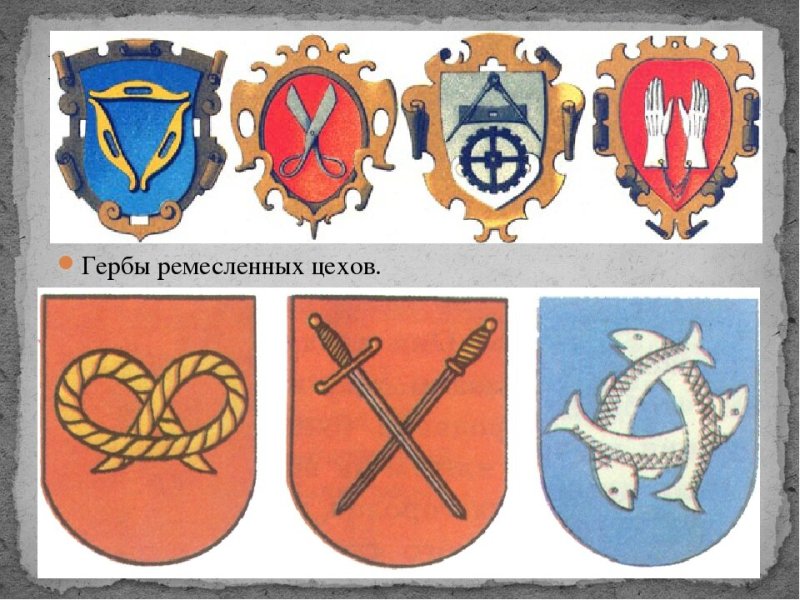 Геры ремемленных цехов