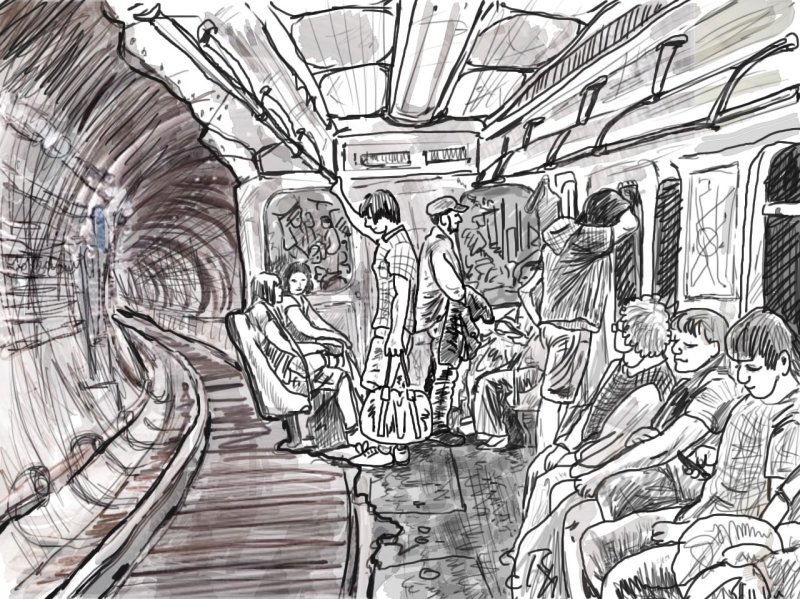 Метровагон метро 2033