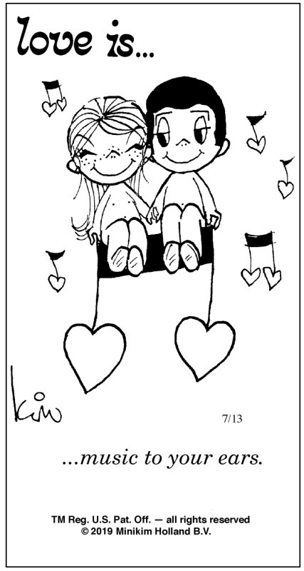 Love is картинки для печати