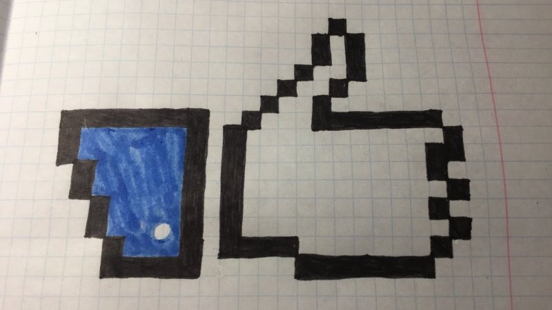 Рисунки по клеточкам