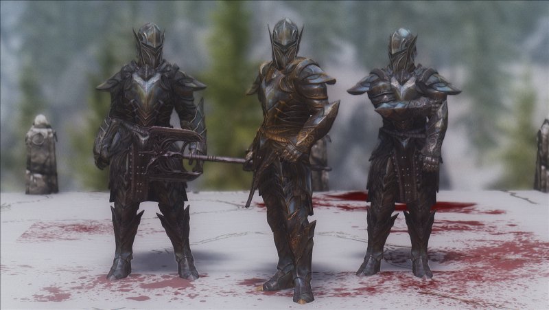 Skyrim эбонитовая броня