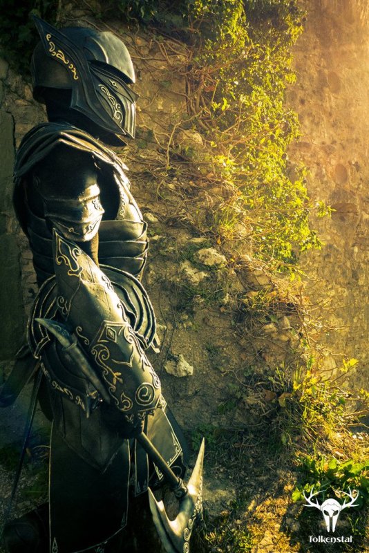 Skyrim эбонитовый воин