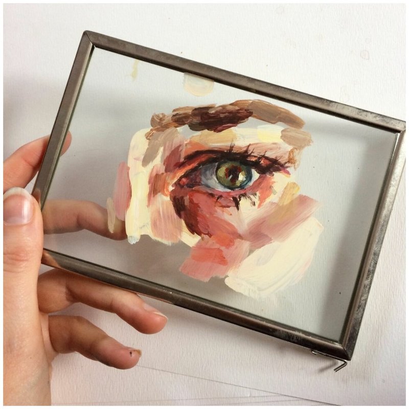 Рисунки на холсте