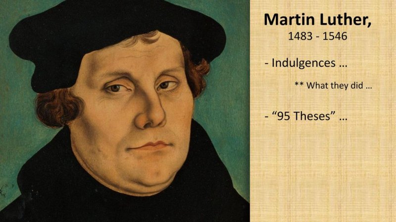 Мартин Лютер (1483-1546)