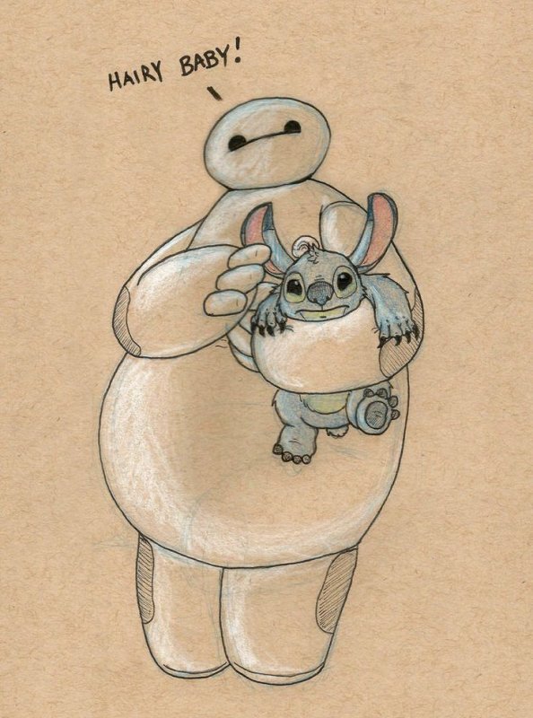 беймакс рисунок