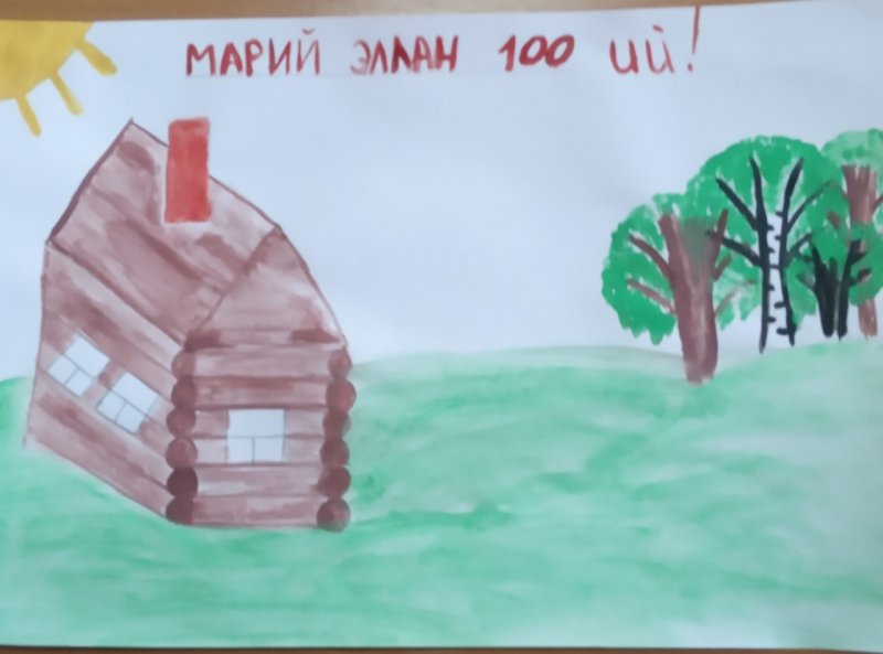 Рисунок на тему Марий Эл
