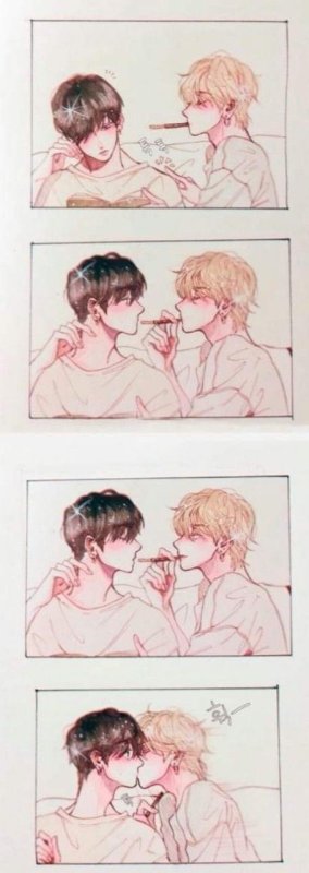 BTS Vkook Art