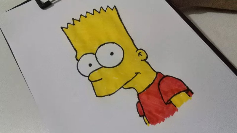 Симпсоны рисунок