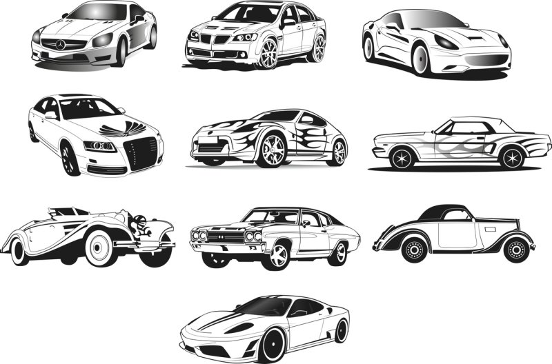 Автомобиль Векторная иллюстрация