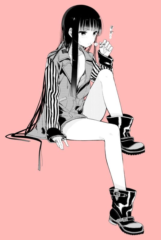 Трап с длинными волосами