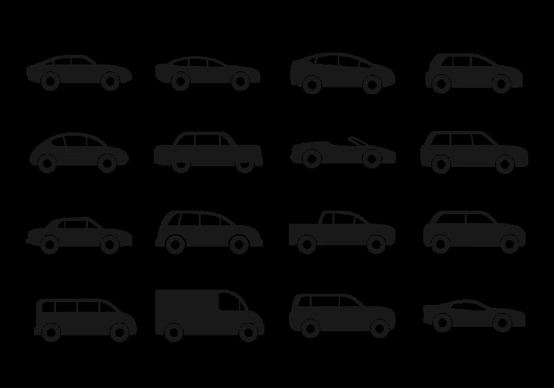 Car icon сбоку