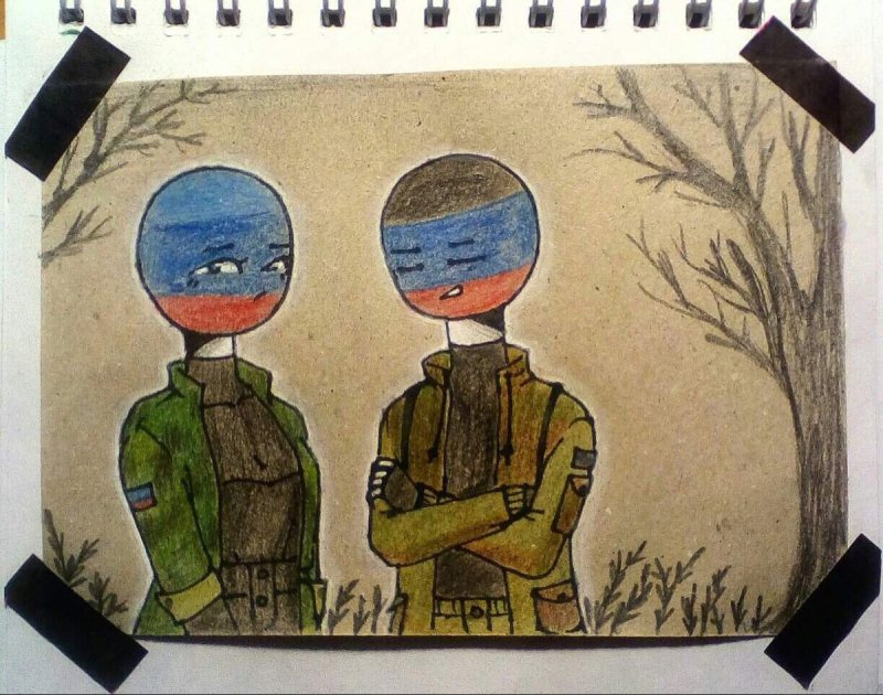 Countryhumans ДНР И ЛНР