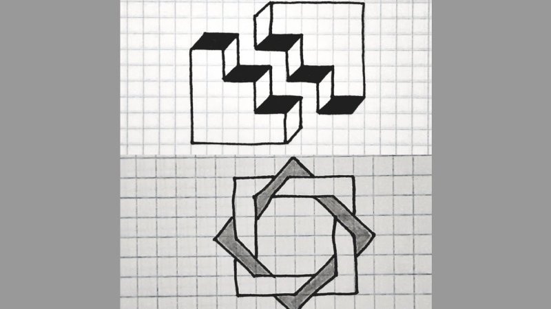 Рисунки для срисовки по клеткам
