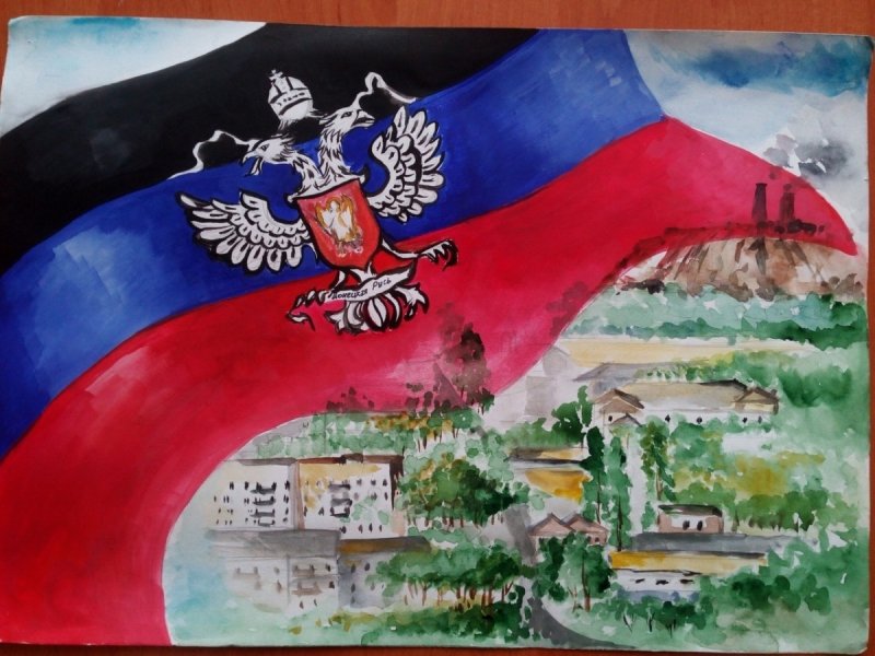 Рисунок ко Дню Республики