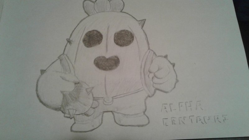 спайк браво старс для срисовки