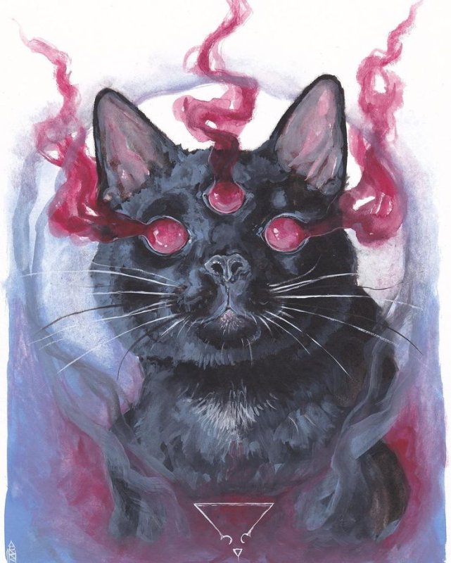 Кошка демон