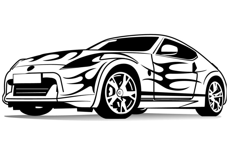 Автомобиль рисунок