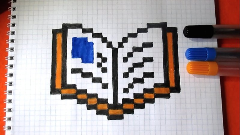 Рисунки в клеточку
