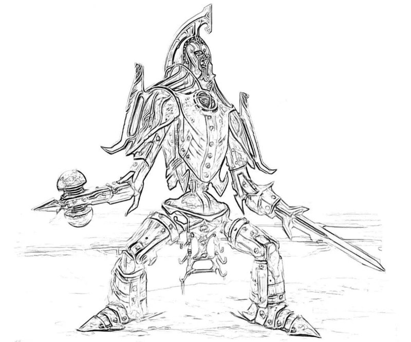 скайрим рисунки