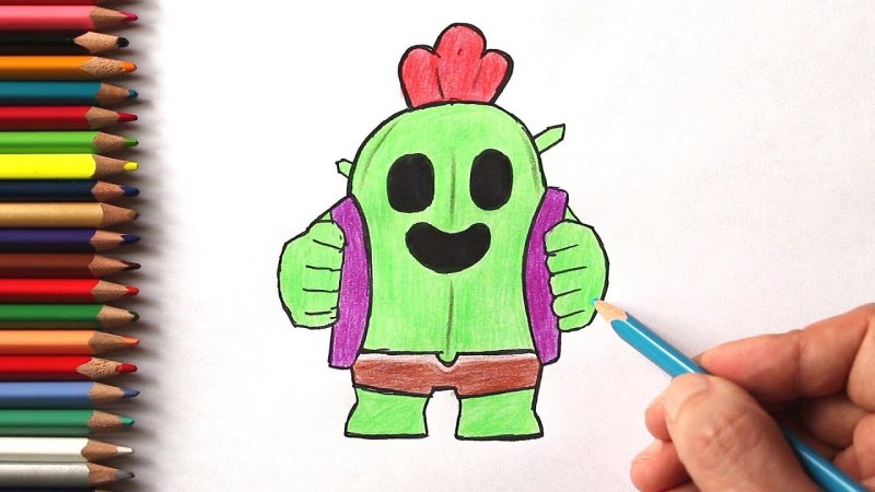 Лёгкие рисунки спайка