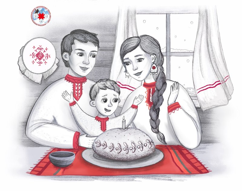 Семья рисунок