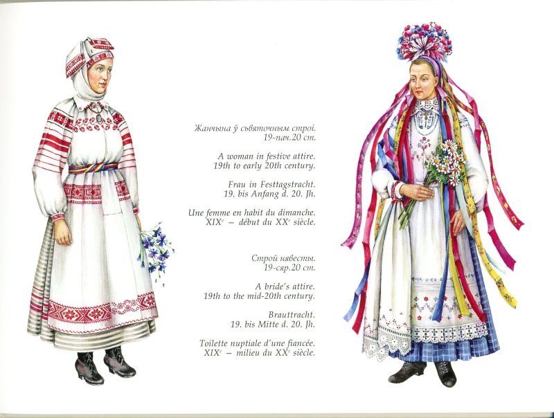Народный костюм Витебской губернии