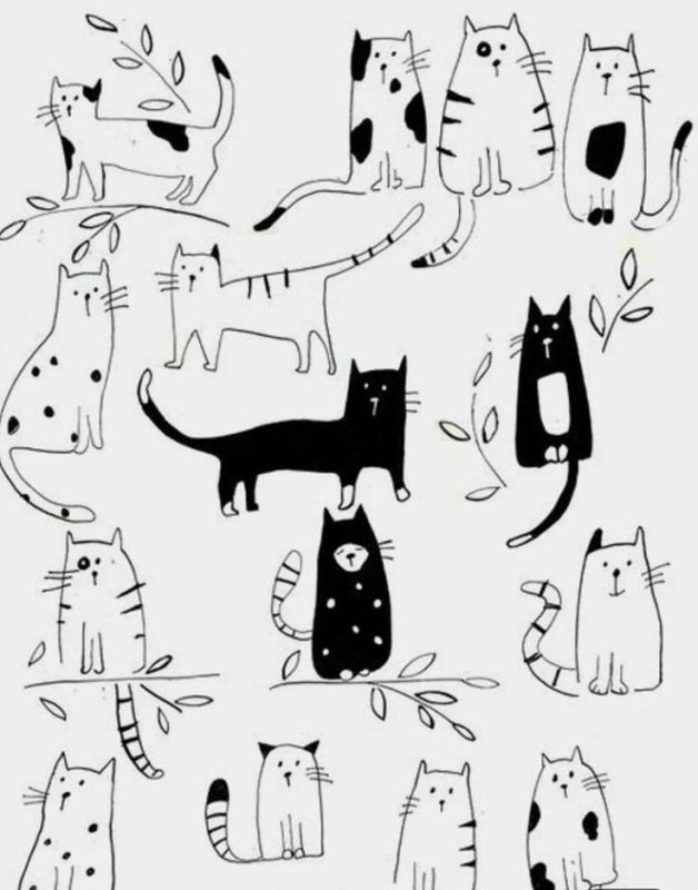 Стилизация кота