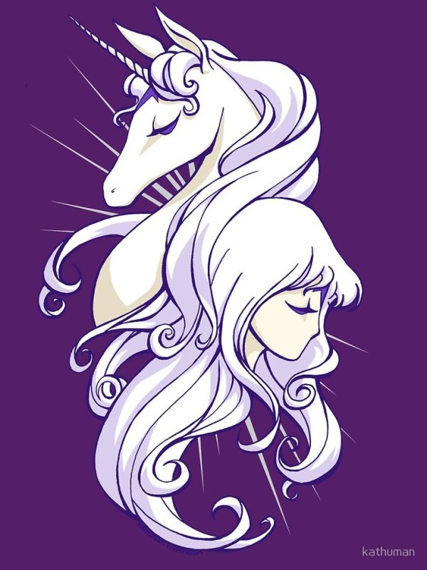 Последний Единорог арт