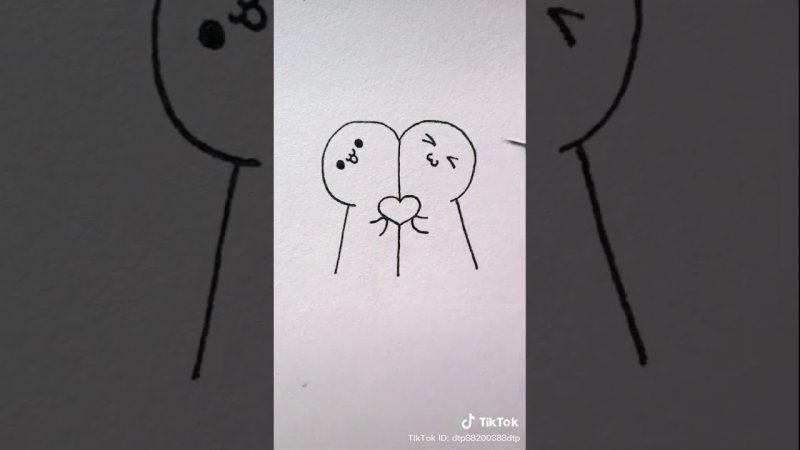 Рисунки из тик тока для срисовки